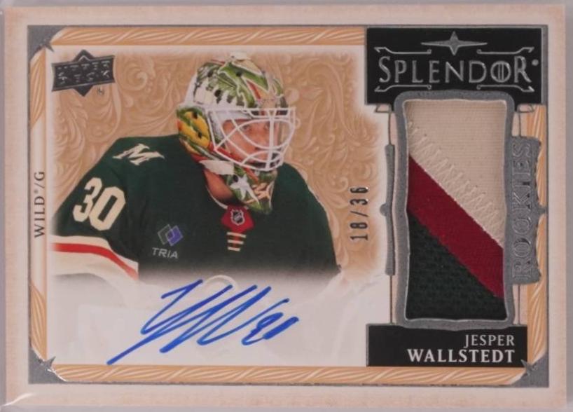 Jesper Wallstedt [Rookie Autograph] #SP-JW
