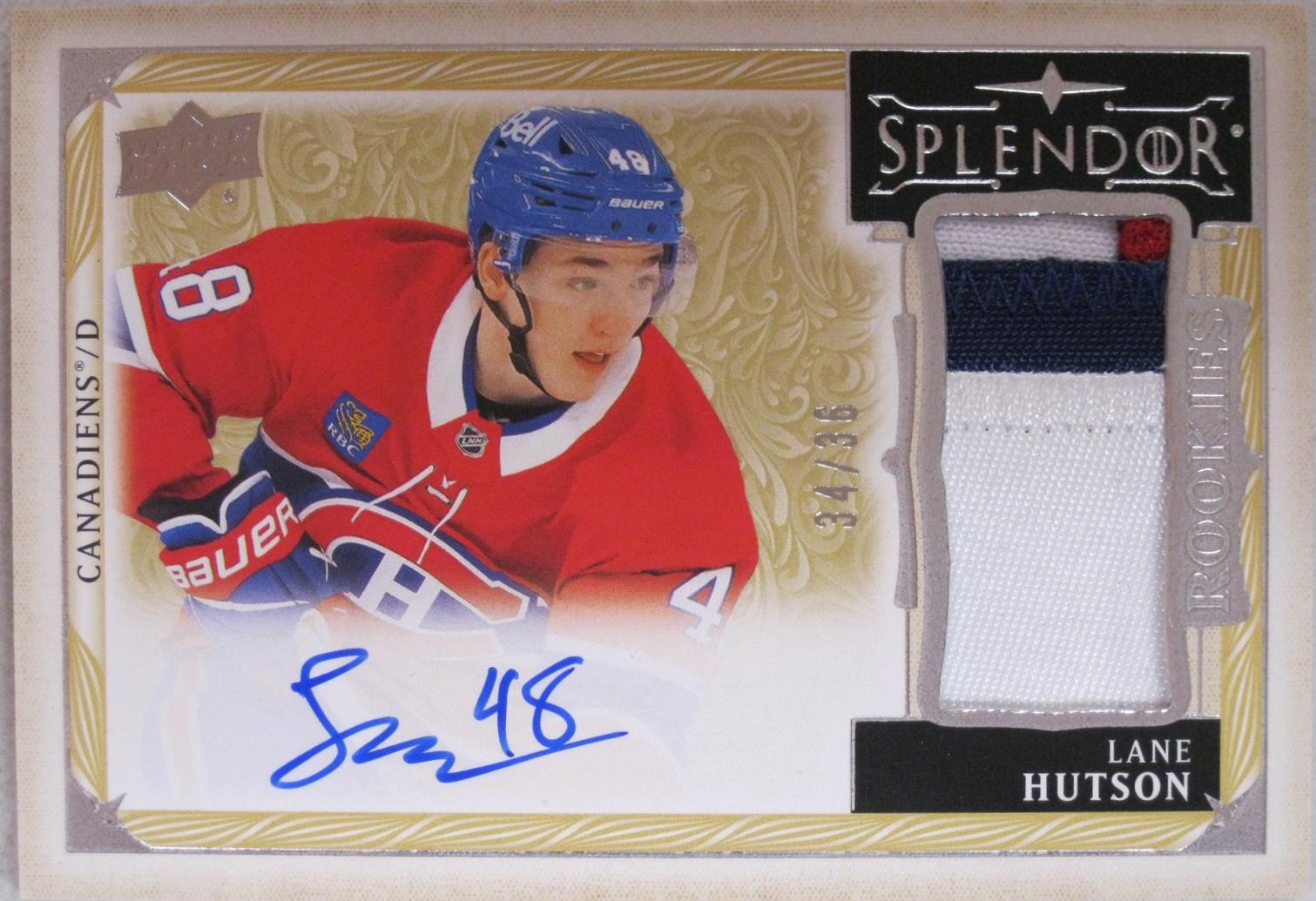 Lane Hutson [Rookie Autograph] #SP-LH