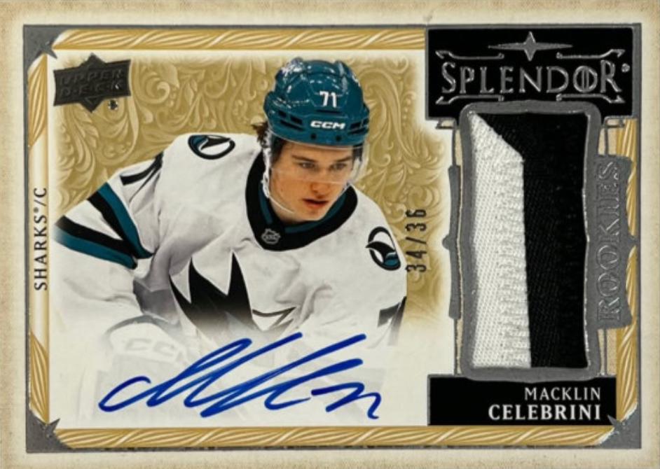 Macklin Celebrini [Rookie Autograph] #SP-CE