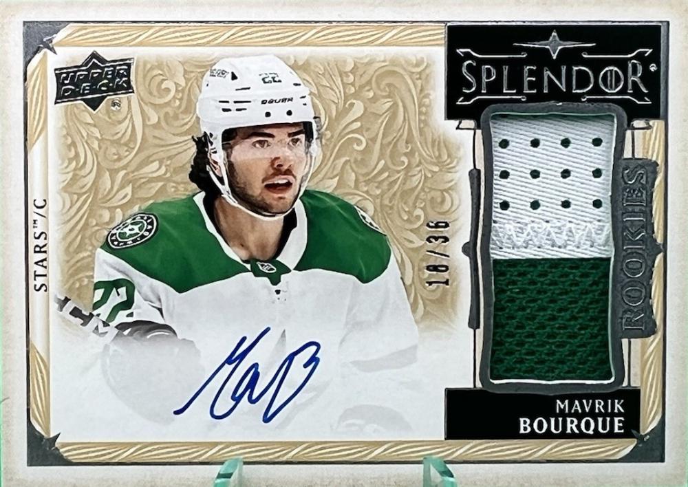 Mavrik Bourque [Rookie Autograph] #SP-MB
