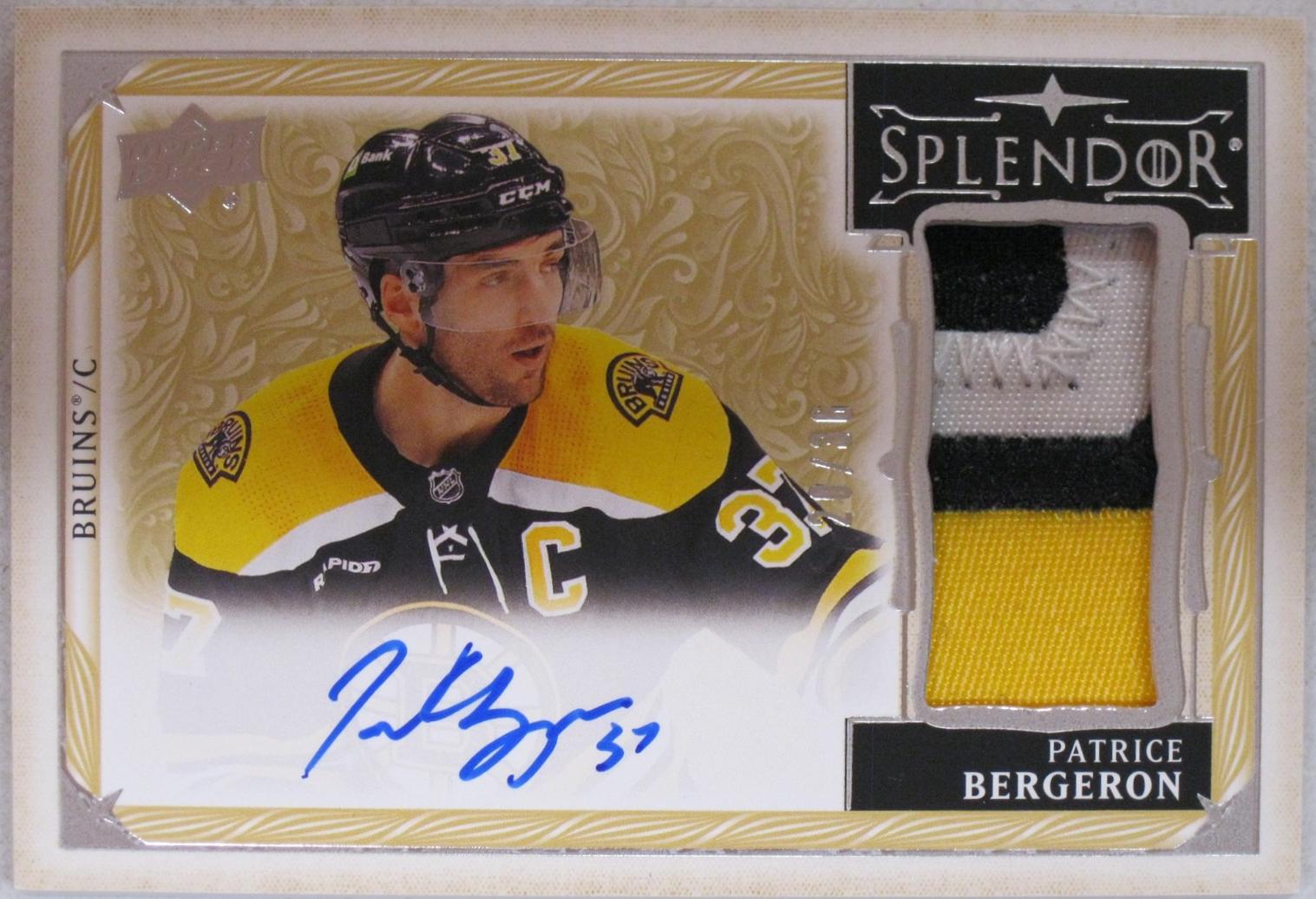 Patrice Bergeron [Autograph] #SP-PB