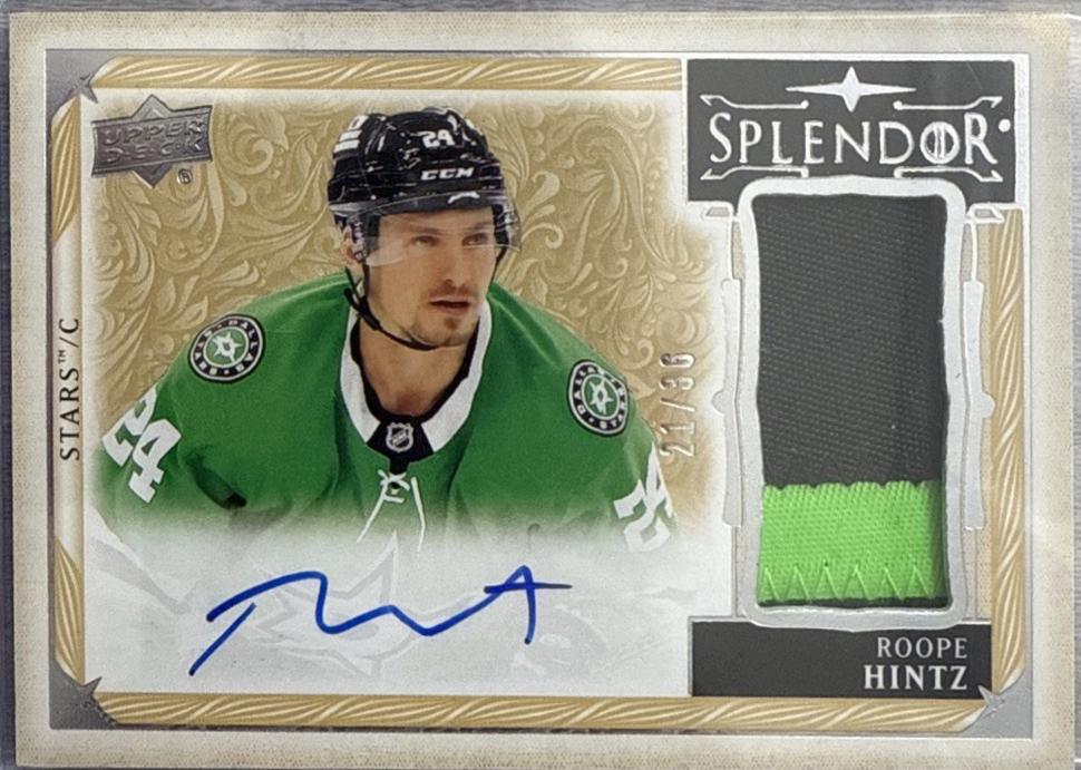 Roope Hintz [Autograph] #SP-RH