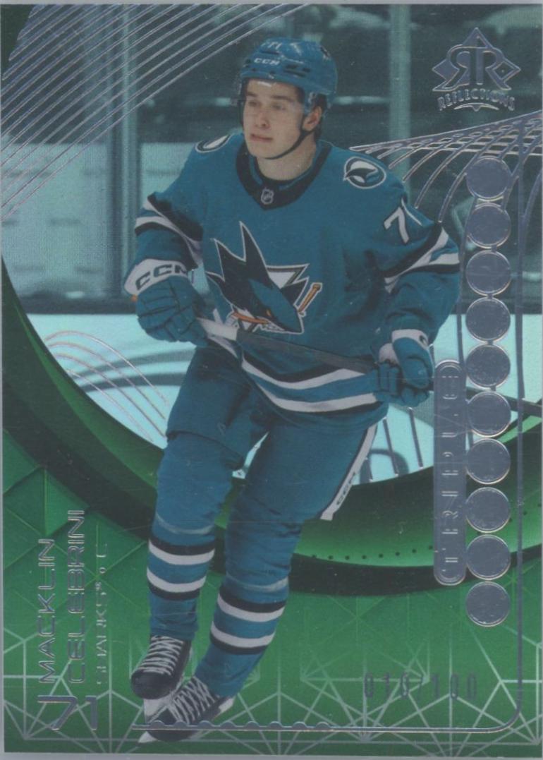 Macklin Celebrini [Emerald] #TDR-12