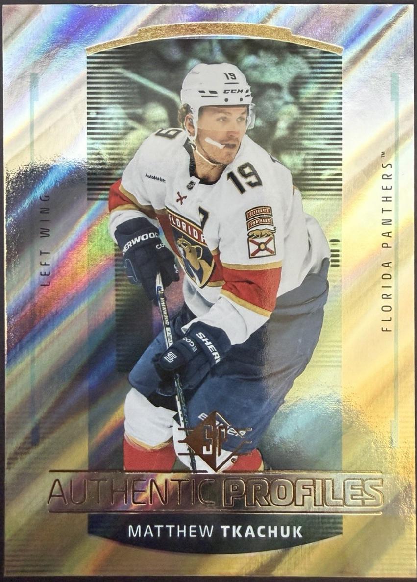 Matthew Tkachuk [Patterned Foilboard Gold] #AP-8