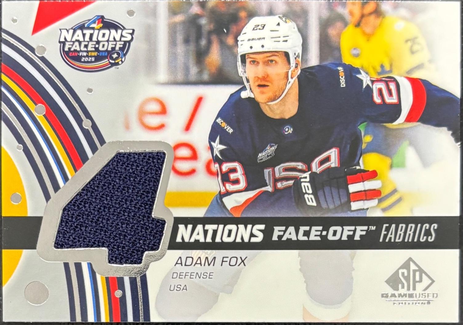 Adam Fox [Team USA] #4N-AF