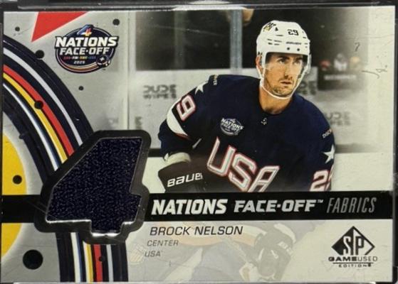 Brock Nelson [Patch Team USA] #4N-BN