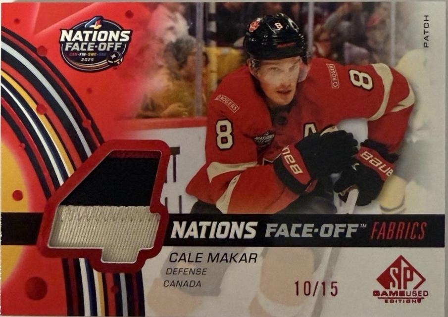 Cale Makar [Patch Team Canada] #4N-CA