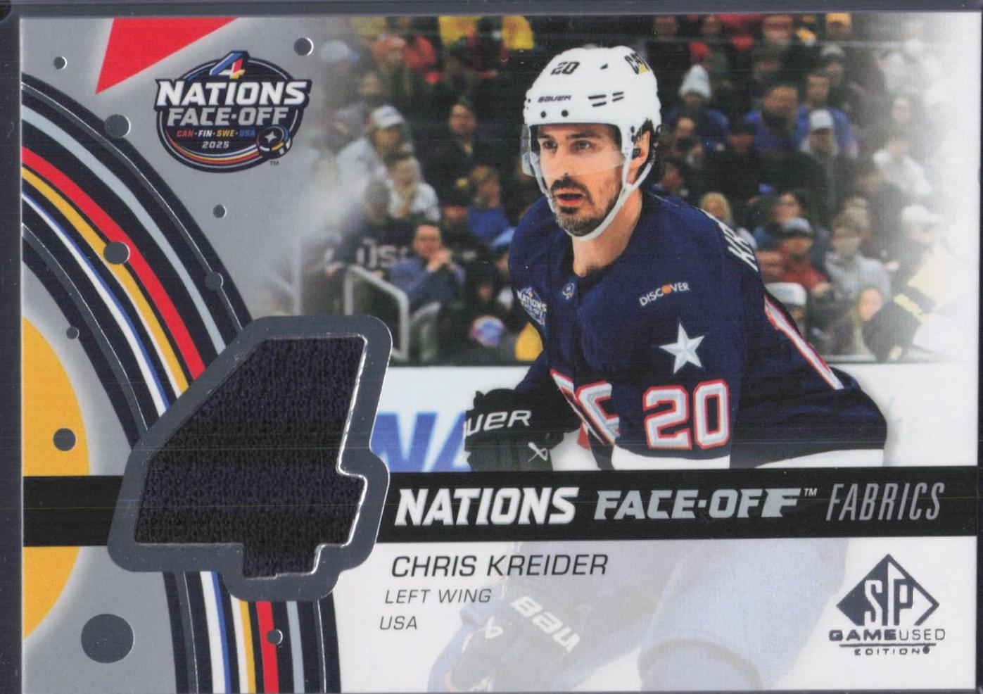 Chris Kreider [Patch Team USA] #4N-CK