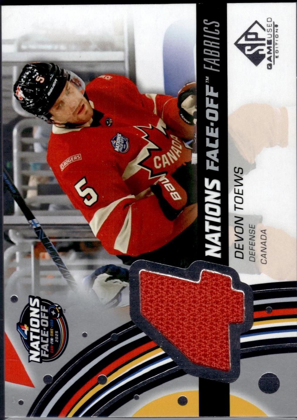 Devon Toews [Patch Team Canada] #4N-DT