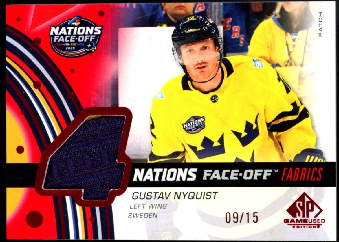 Gustav Nyquist [Patch Team Sweden] #4N-GN