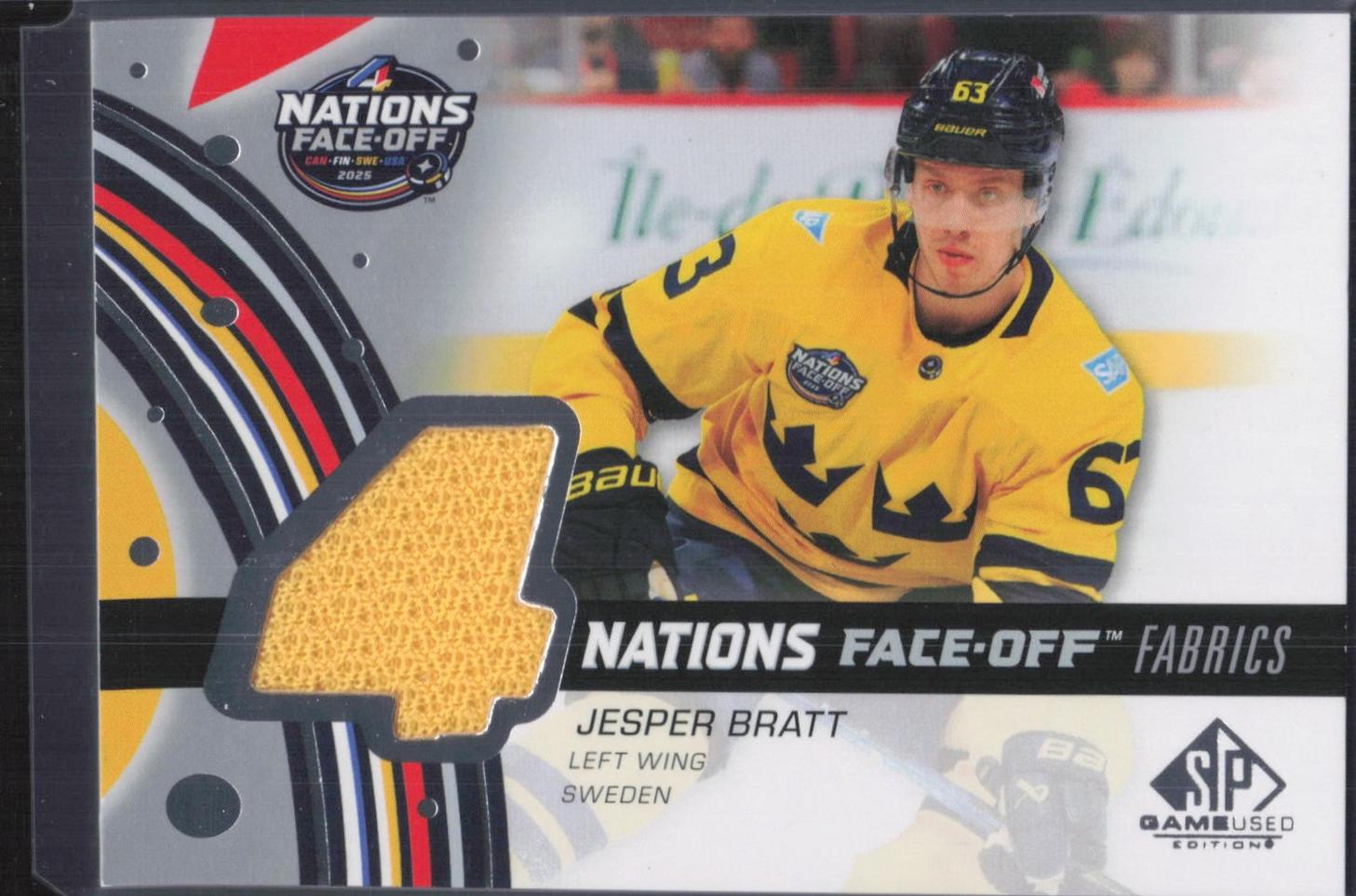 Jesper Bratt [Patch Team Sweden] #4N-JB