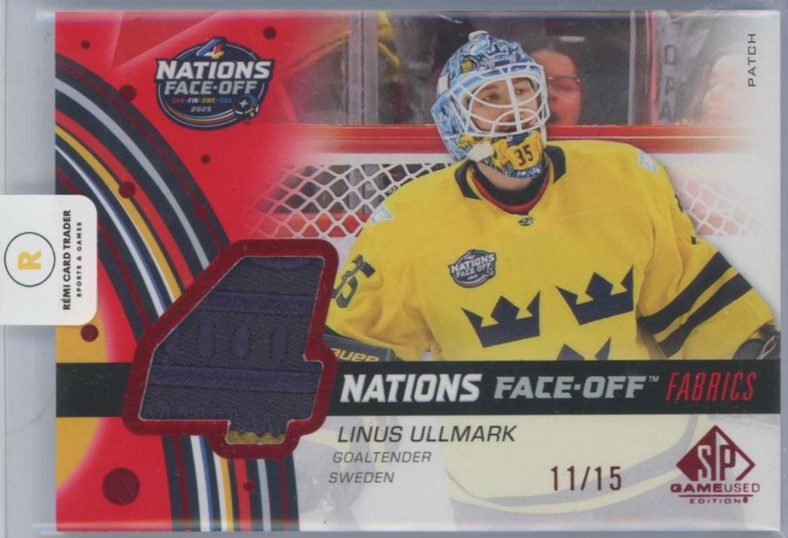 Linus Ullmark [Patch Team Sweden] #4N-LU