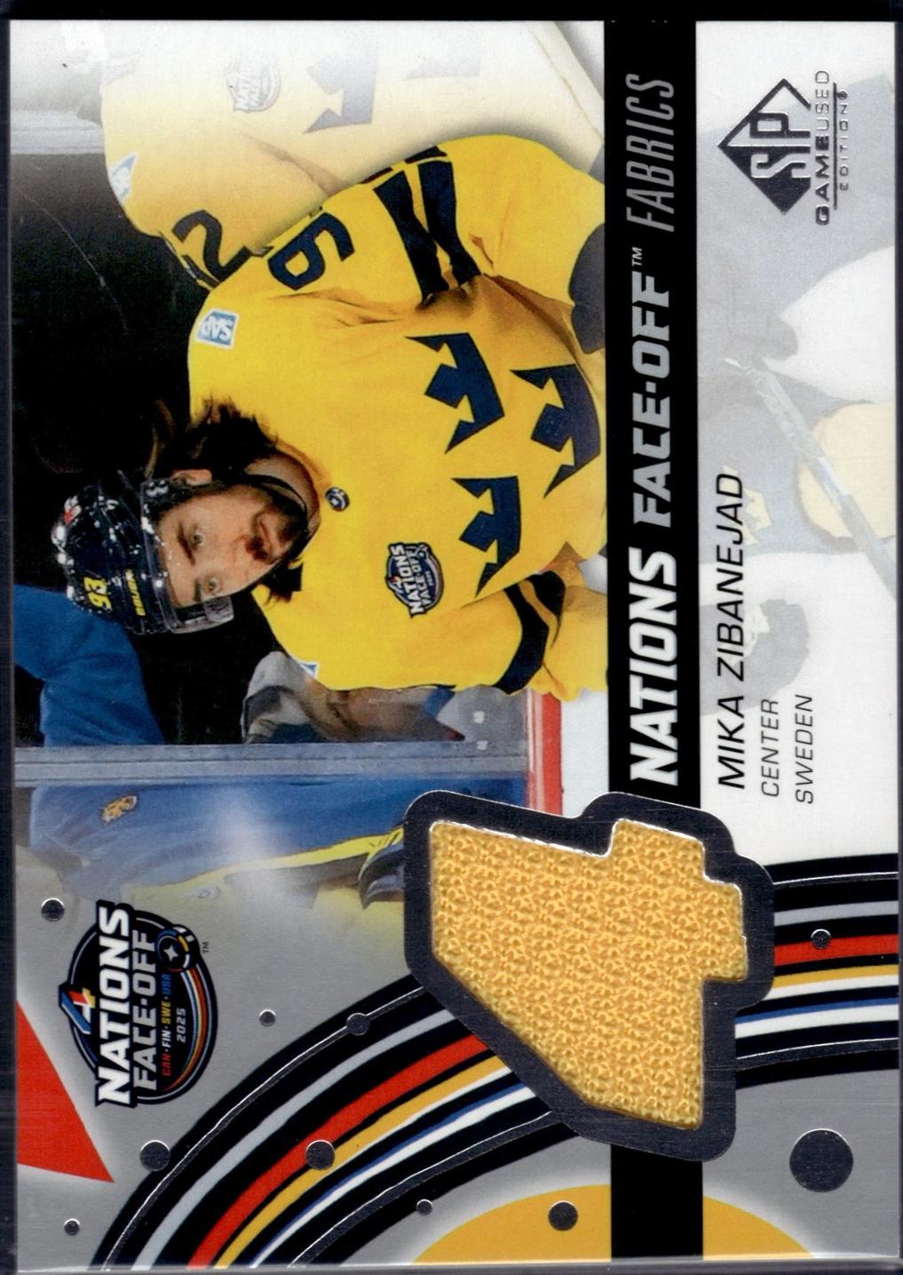 Mika Zibanejad [Patch Team Sweden] #4N-MZ
