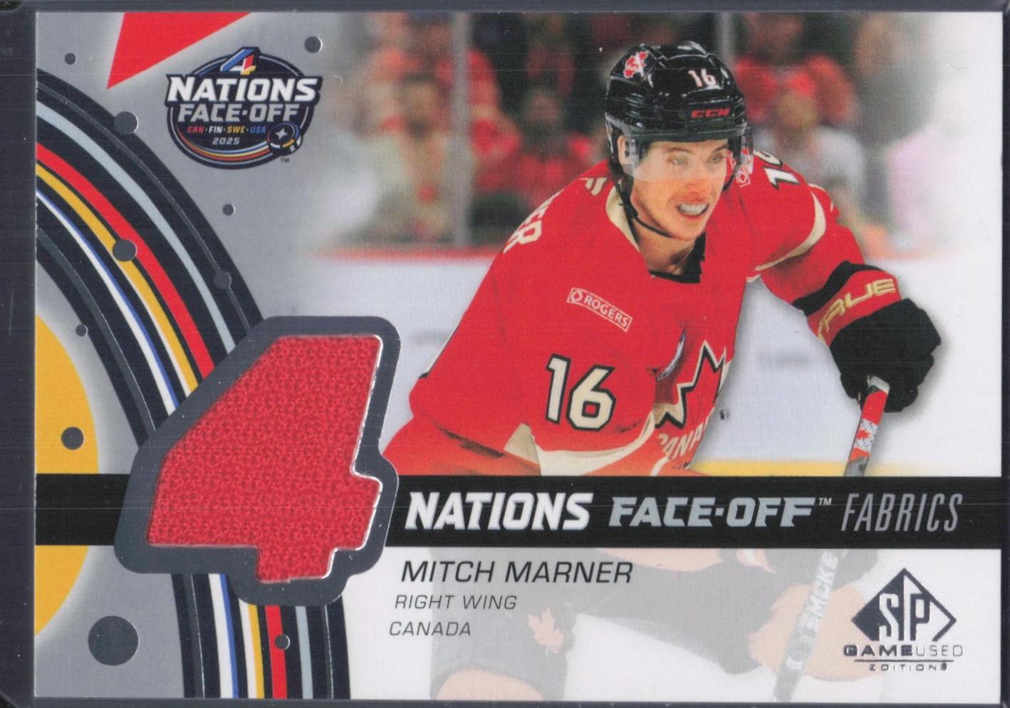 Mitch Marner [Patch Team Canada] #4N-MM