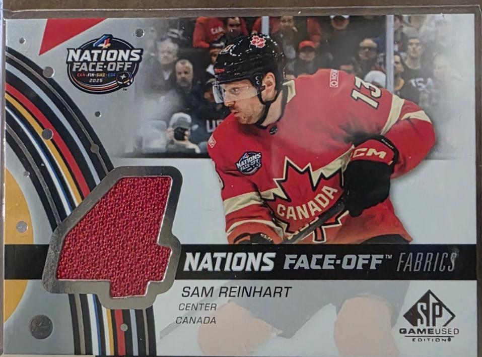Sam Reinhart [Patch Team Canada] #4N-SR