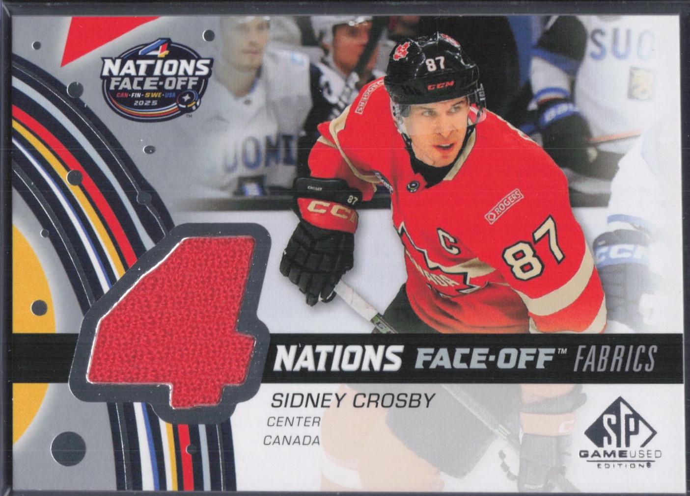 Sidney Crosby [Patch Team Canada] #4N-SC