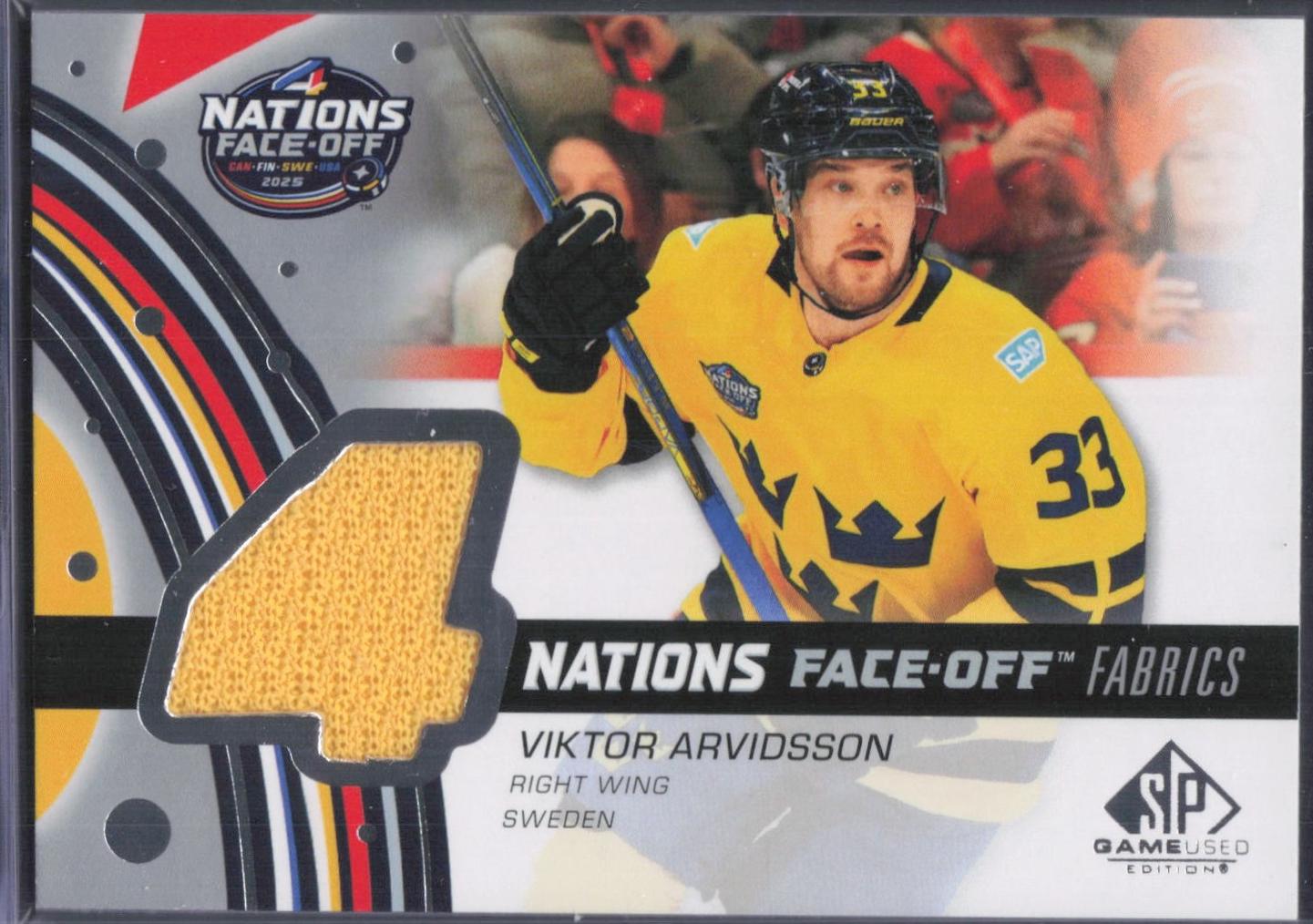 Viktor Arvidsson [Patch Team Sweden] #4N-VA