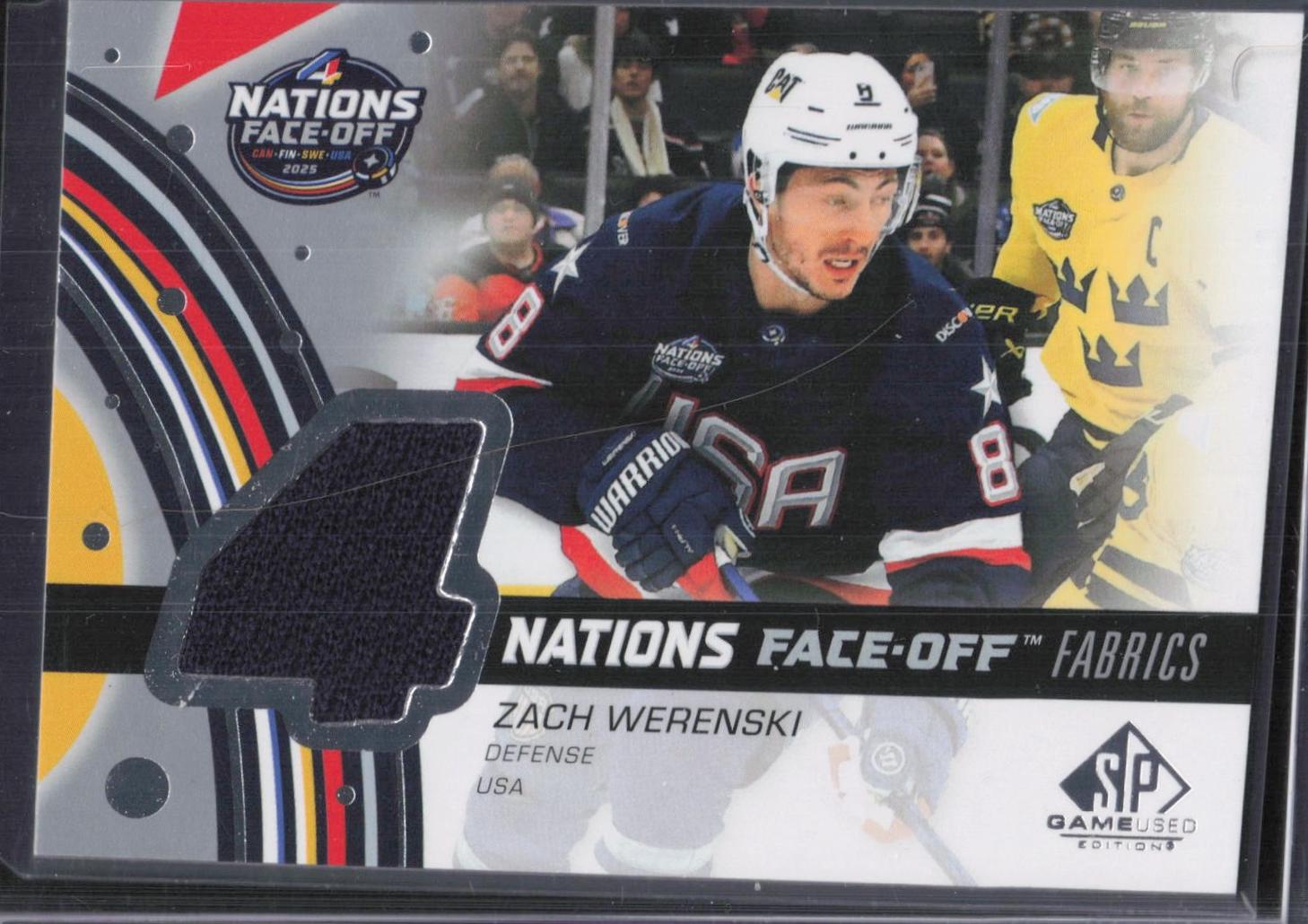 Zach Werenski [Patch Team USA] #4N-ZW