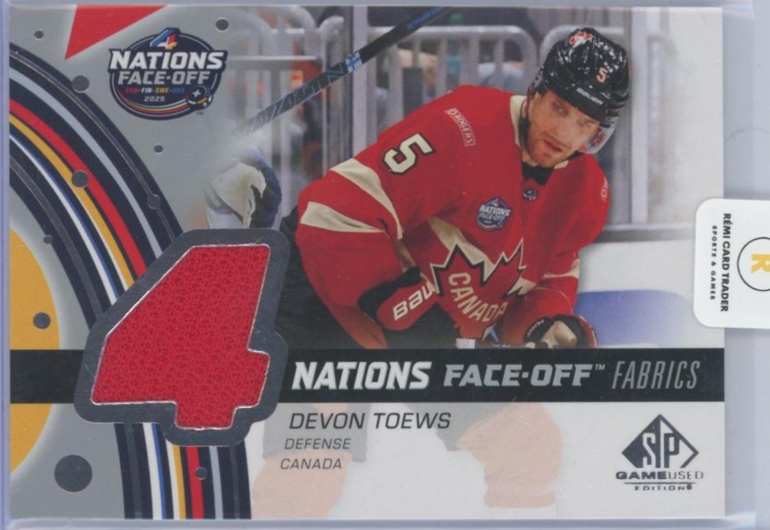 Devon Toews [Team Canada] #4N-DT