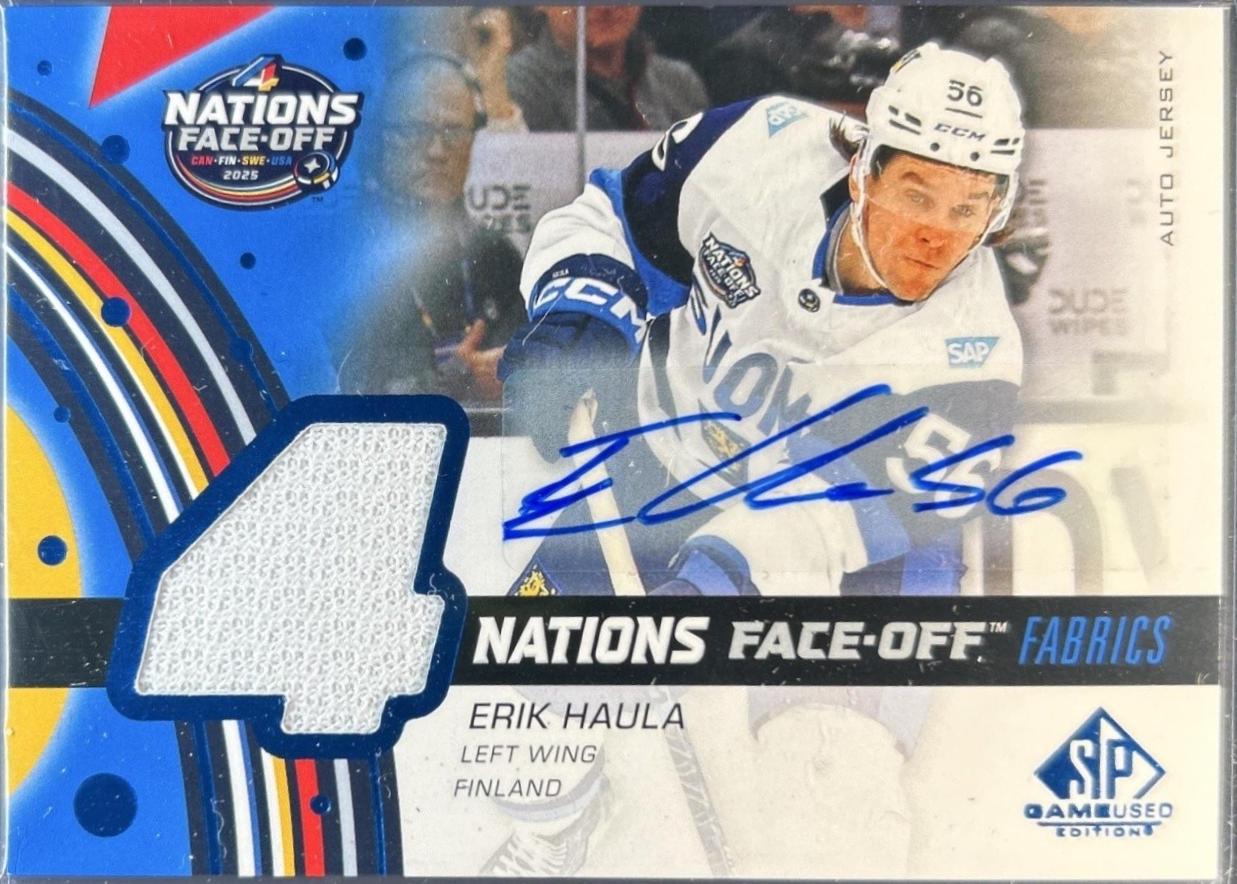 Erik Haula [Patch Team Finland] #4N-EH
