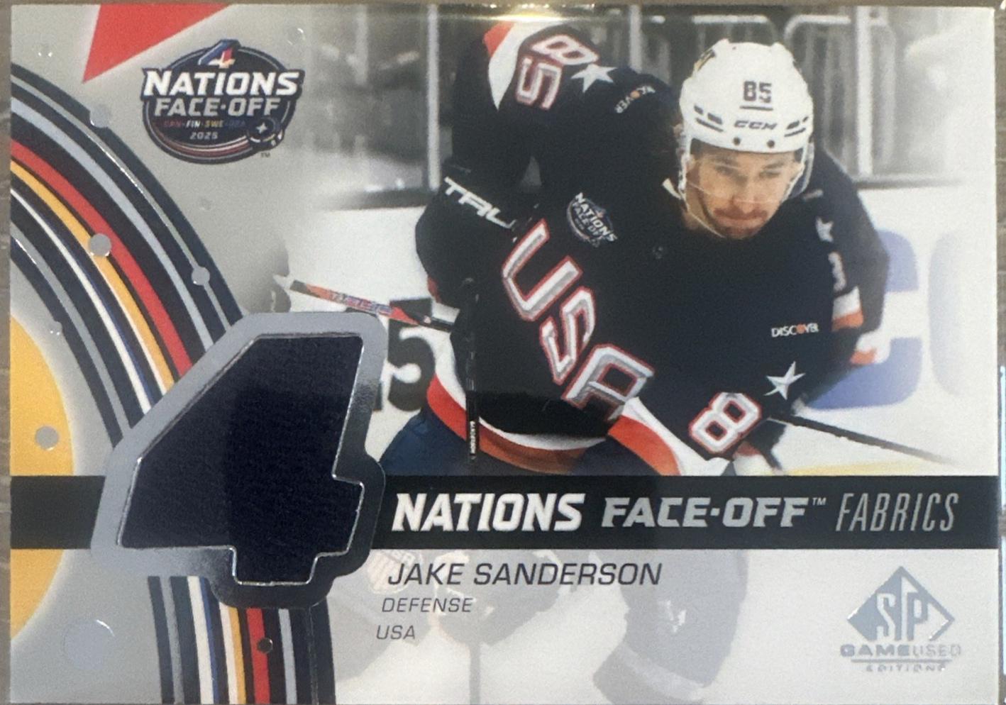 Jake Sanderson [Patch Team USA] #4N-JK