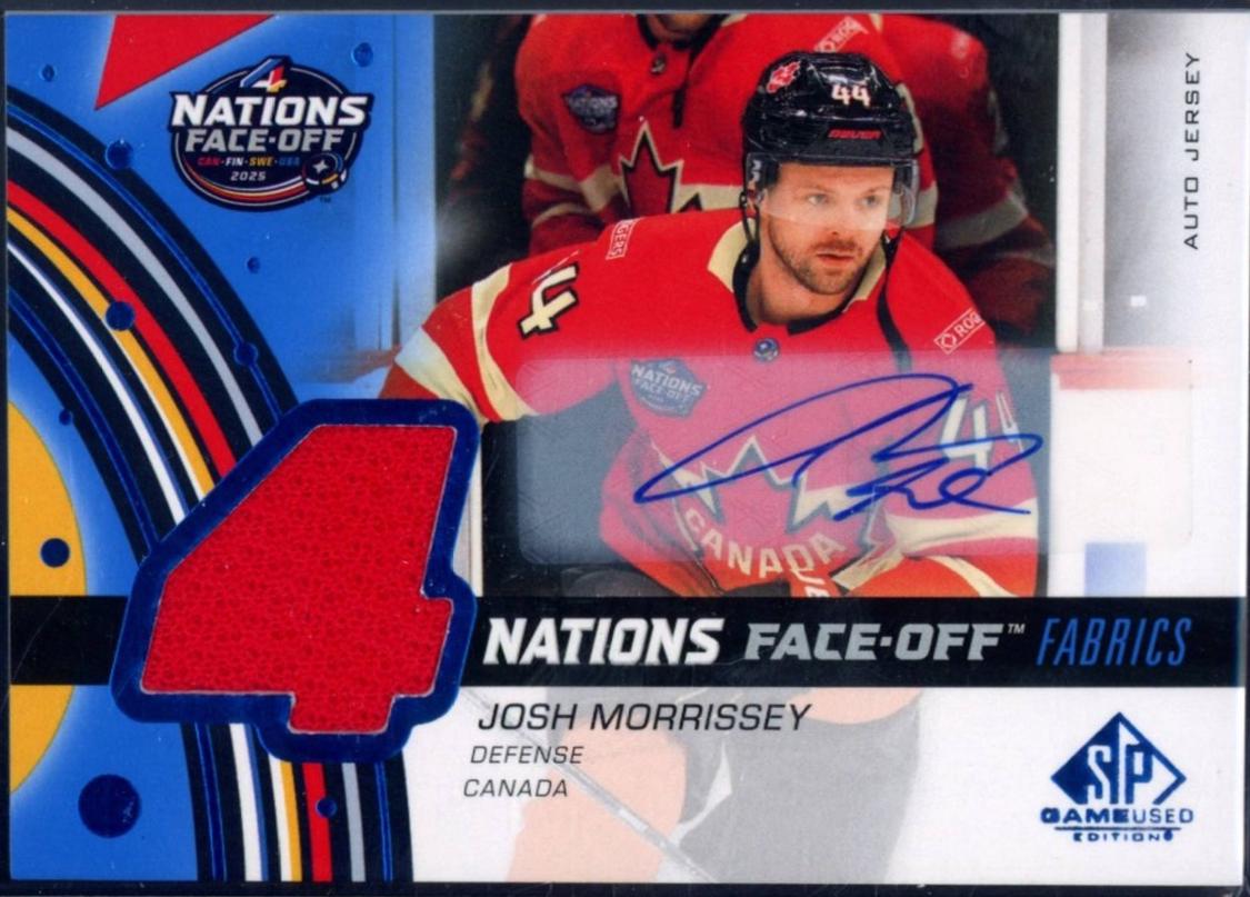 Josh Morrissey [Patch Team Canada] #4N-MO