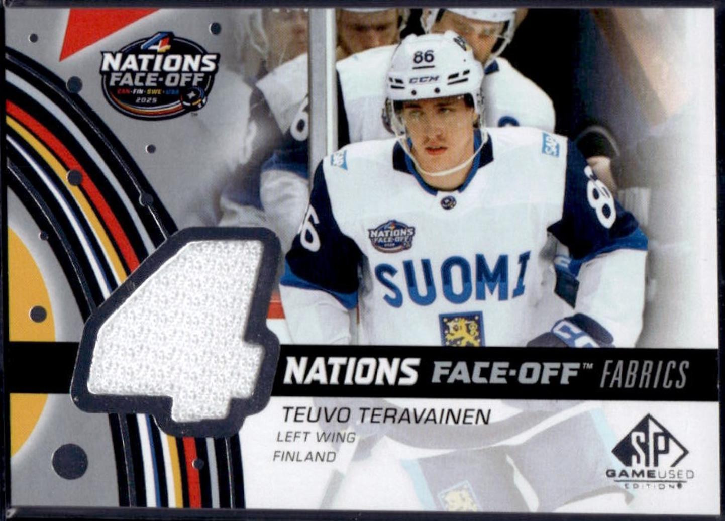 Teuvo Teravainen [Patch Team Finland] #4N-TT