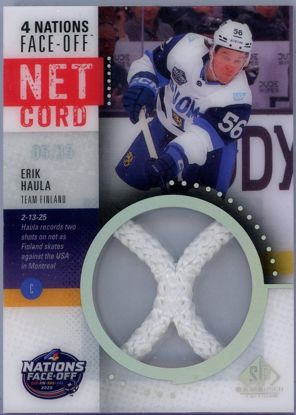 Erik Haula [Team Finland] #4NN-EH