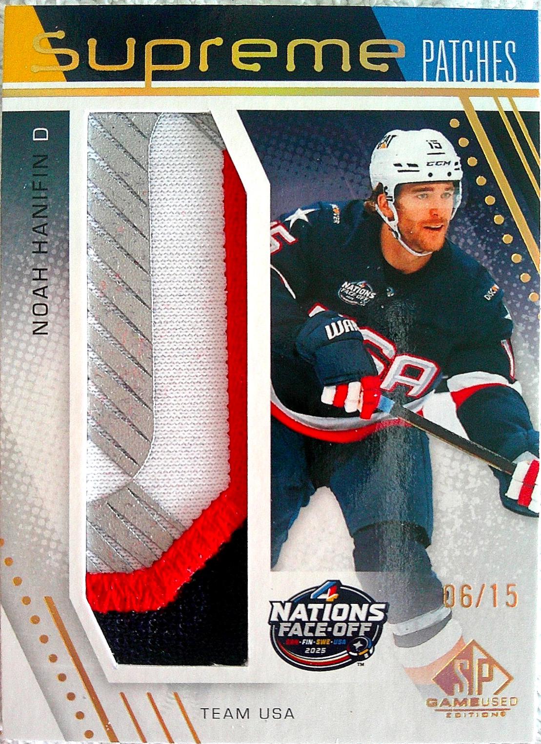 Noah Hanifin [Team USA] #SP4N-NH