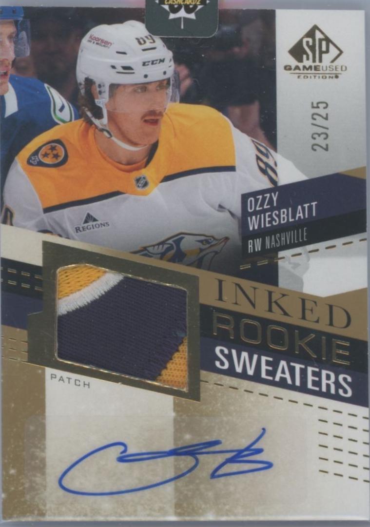 Ozzy Wiesblatt [Patch] #IRS-OW