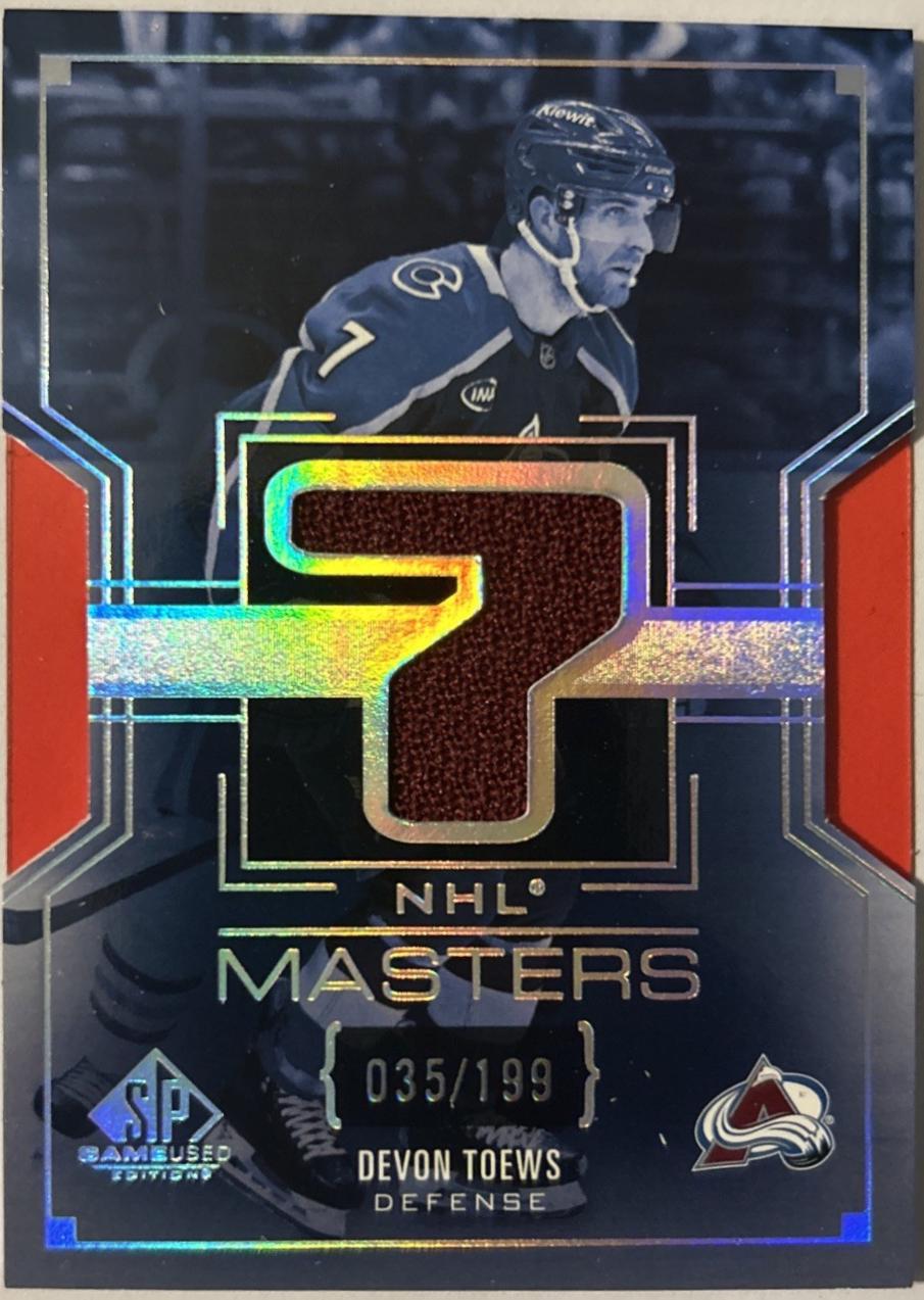 Devon Toews [Jersey] #NM-50
