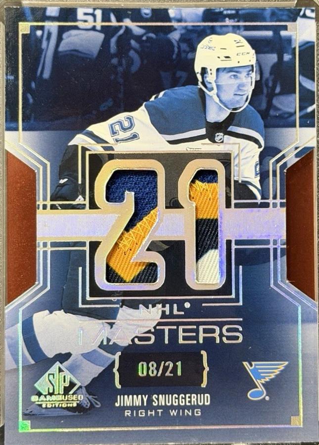 Jimmy Snuggerud [Rookie Patch] #NM-72