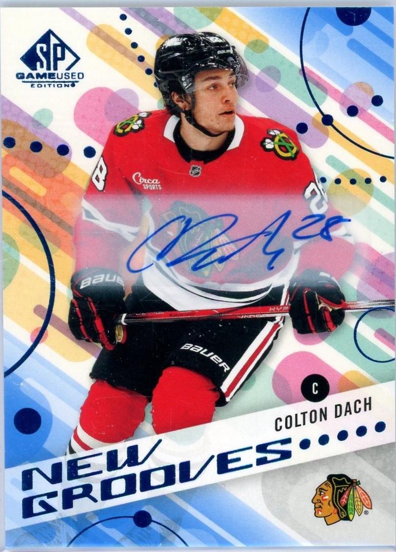 Colton Dach [Blue Autograph] #NG-22