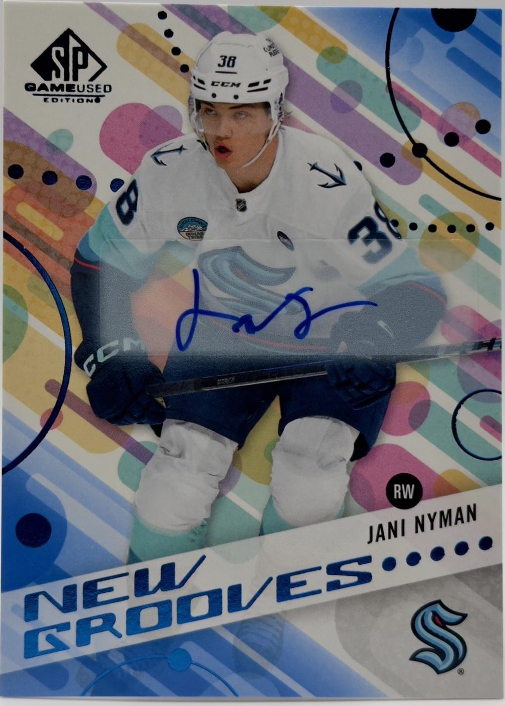 Jani Nyman [Blue Autograph] #NG-1