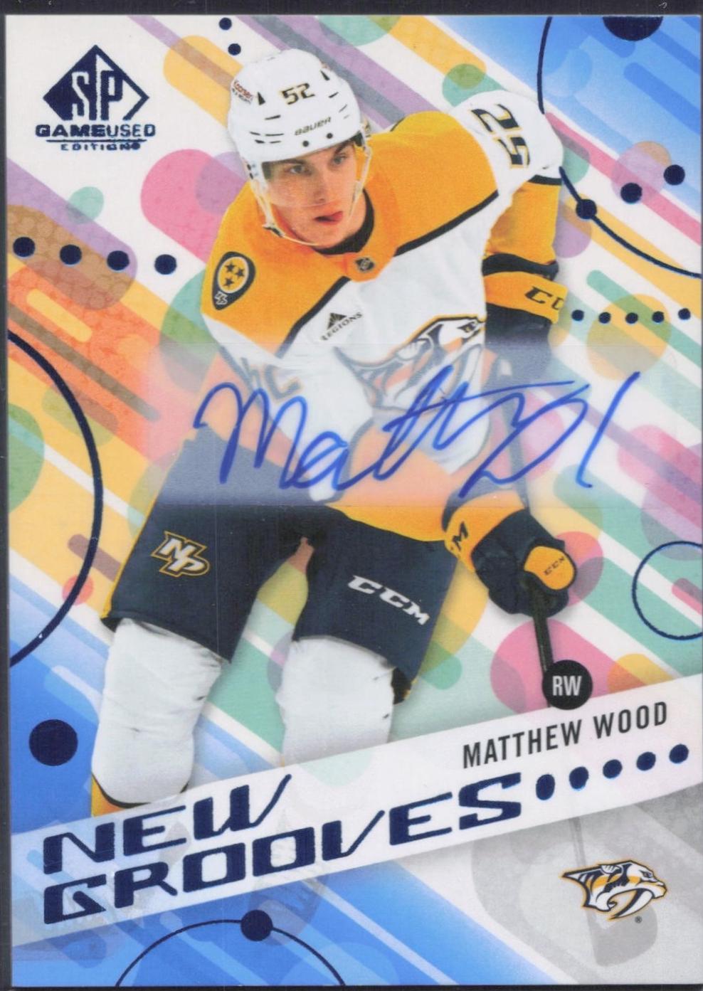 Matthew Wood [Blue Autograph] #NG-3