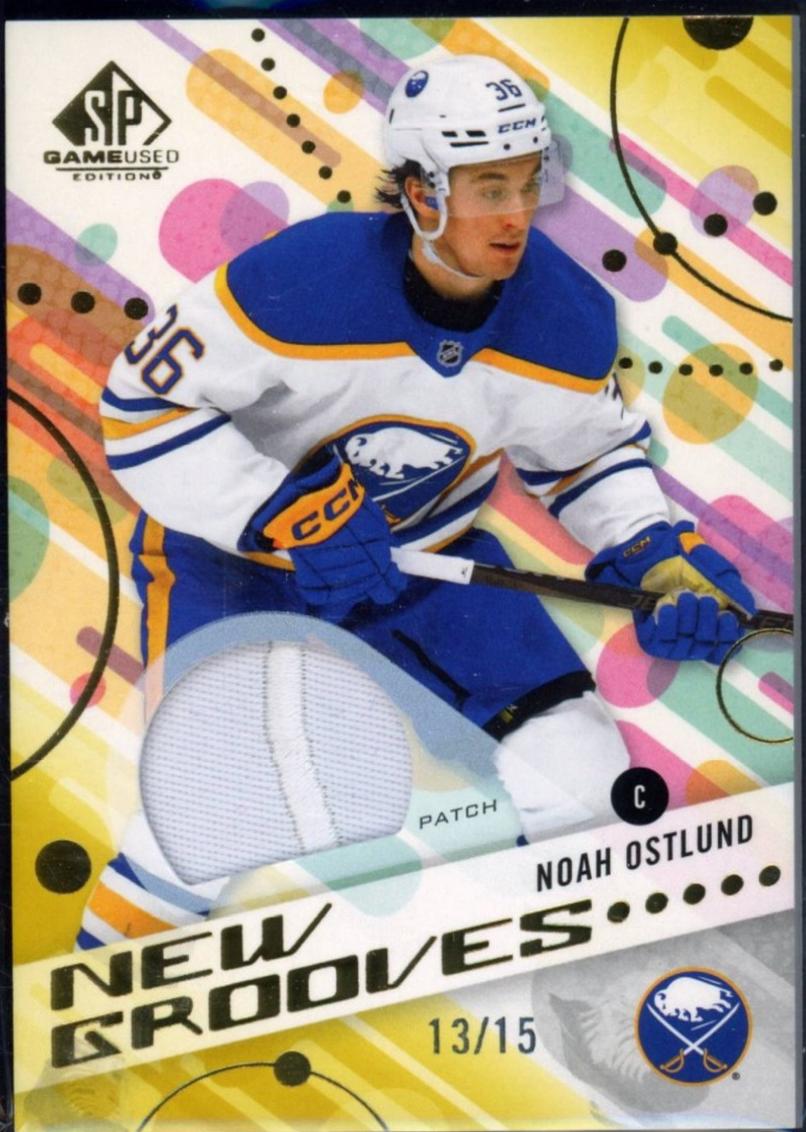 Noah Ostlund [Gold Patch Red Jersey] #NG-23