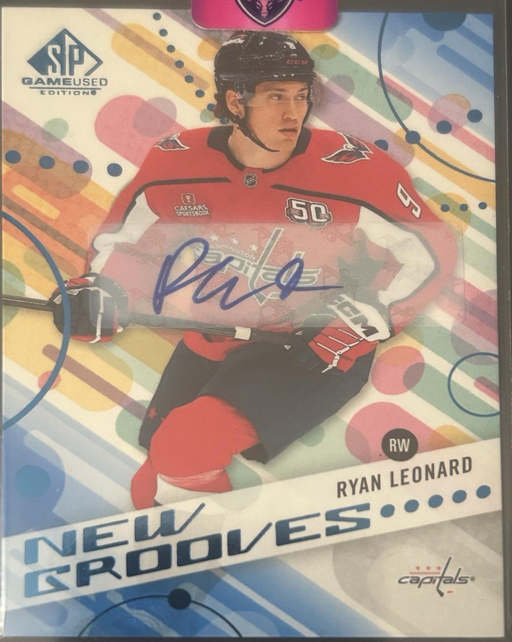 Ryan Leonard [Blue Autograph] #NG-12