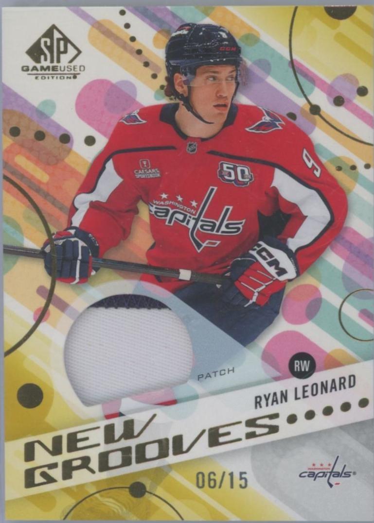 Ryan Leonard [Gold Patch Red Jersey] #NG-12