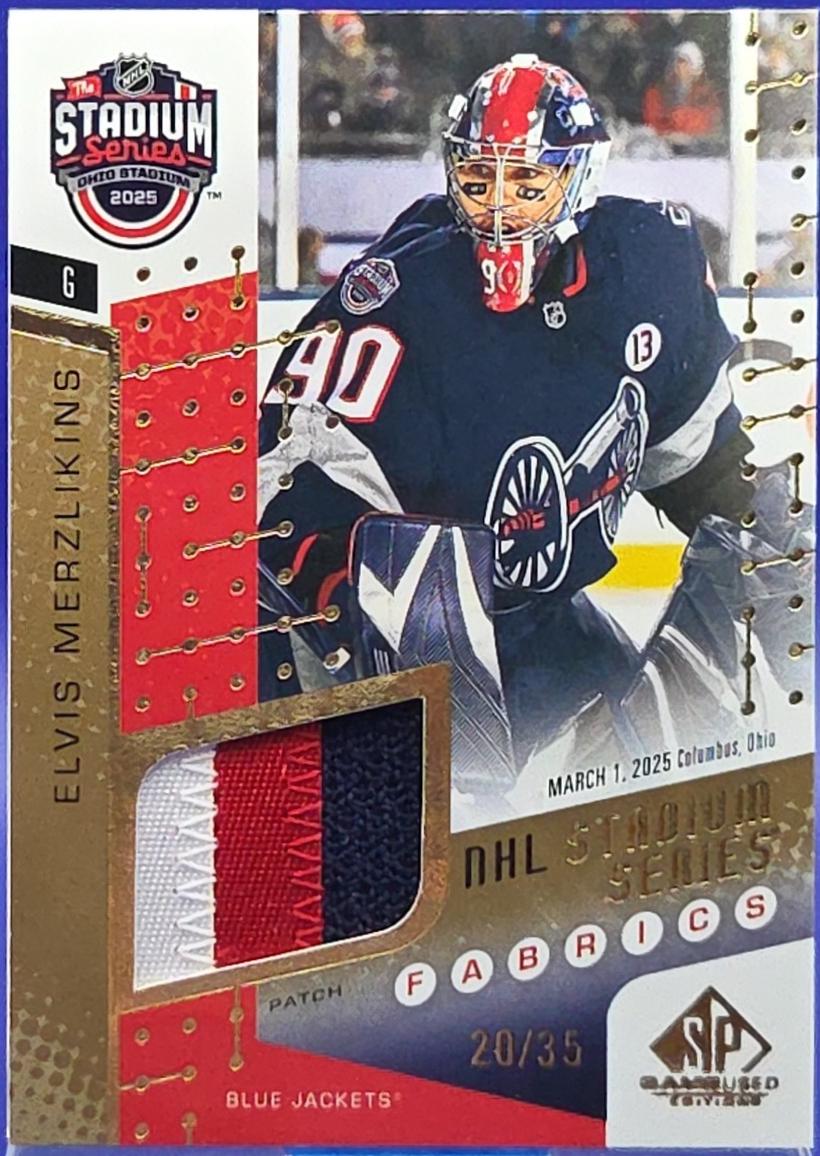 Elvis Merzlikins [Patch] #SSF-19