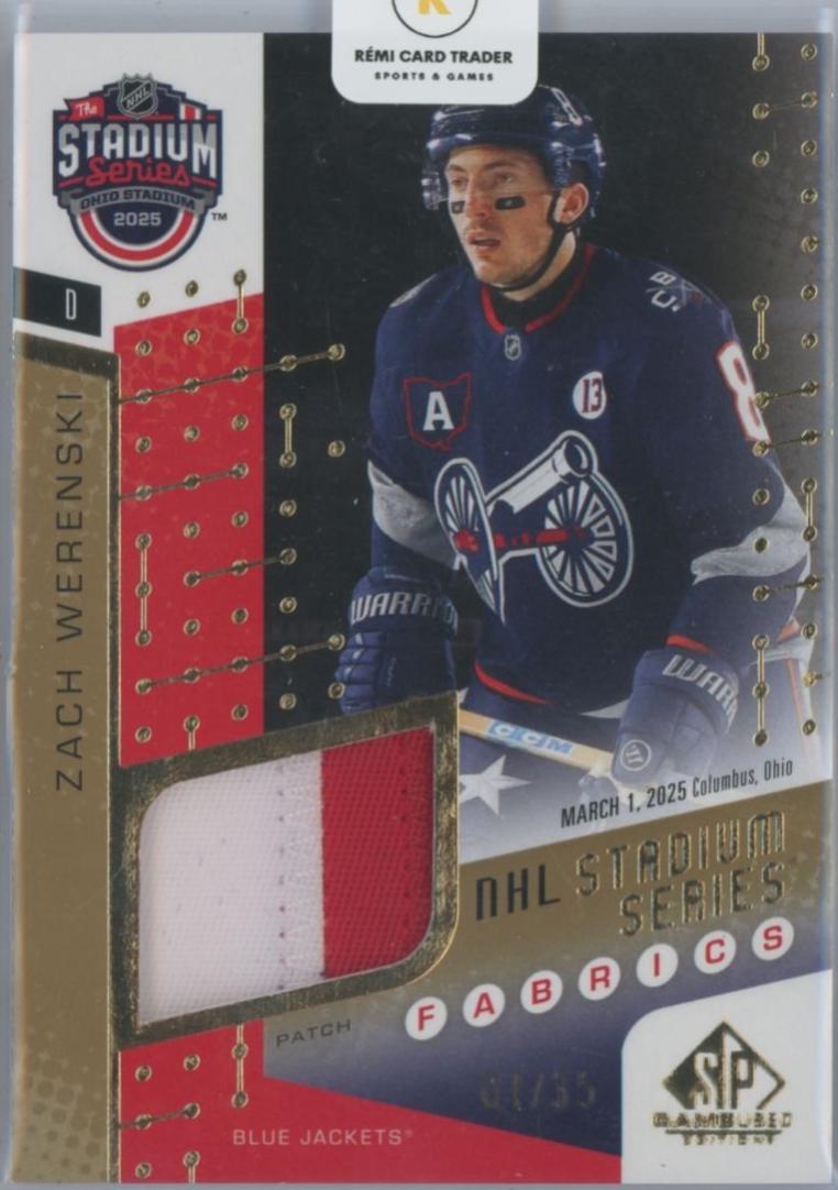 Zach Werenski [Patch] #SSF-15