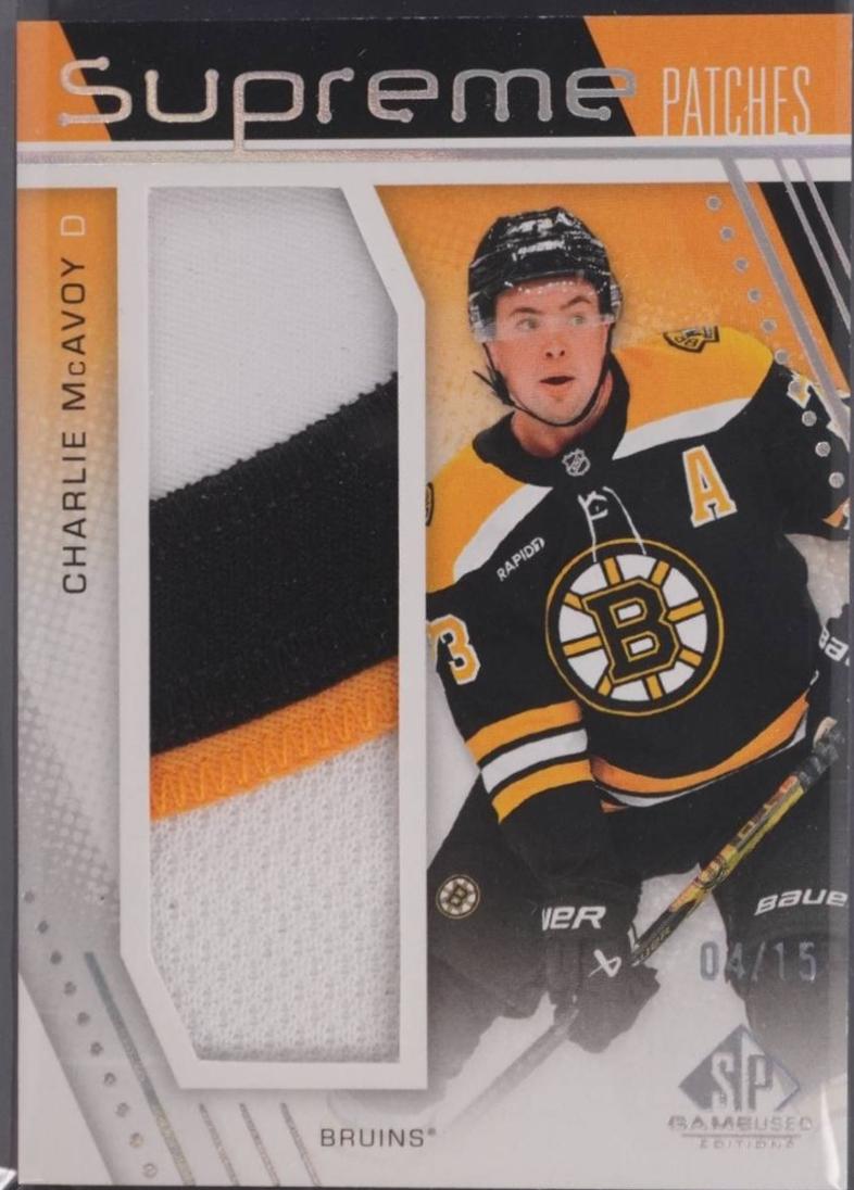 Charlie McAvoy [Patches] #SP-CH