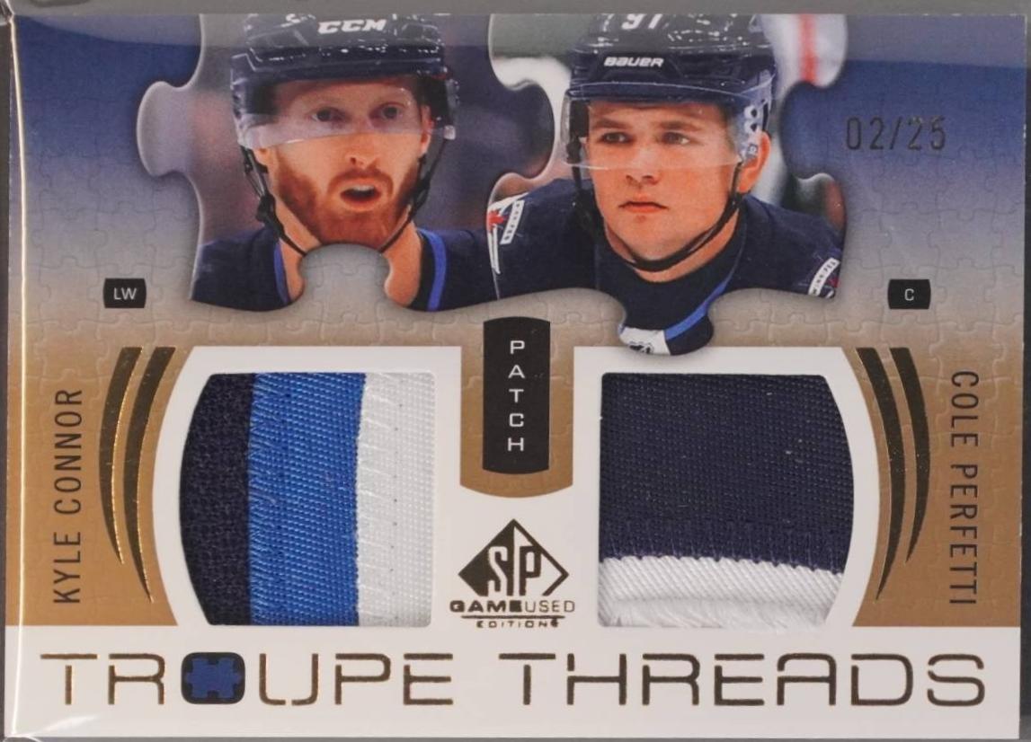 Cole Perfetti / Kyle Connor [Patch] #TT-CP