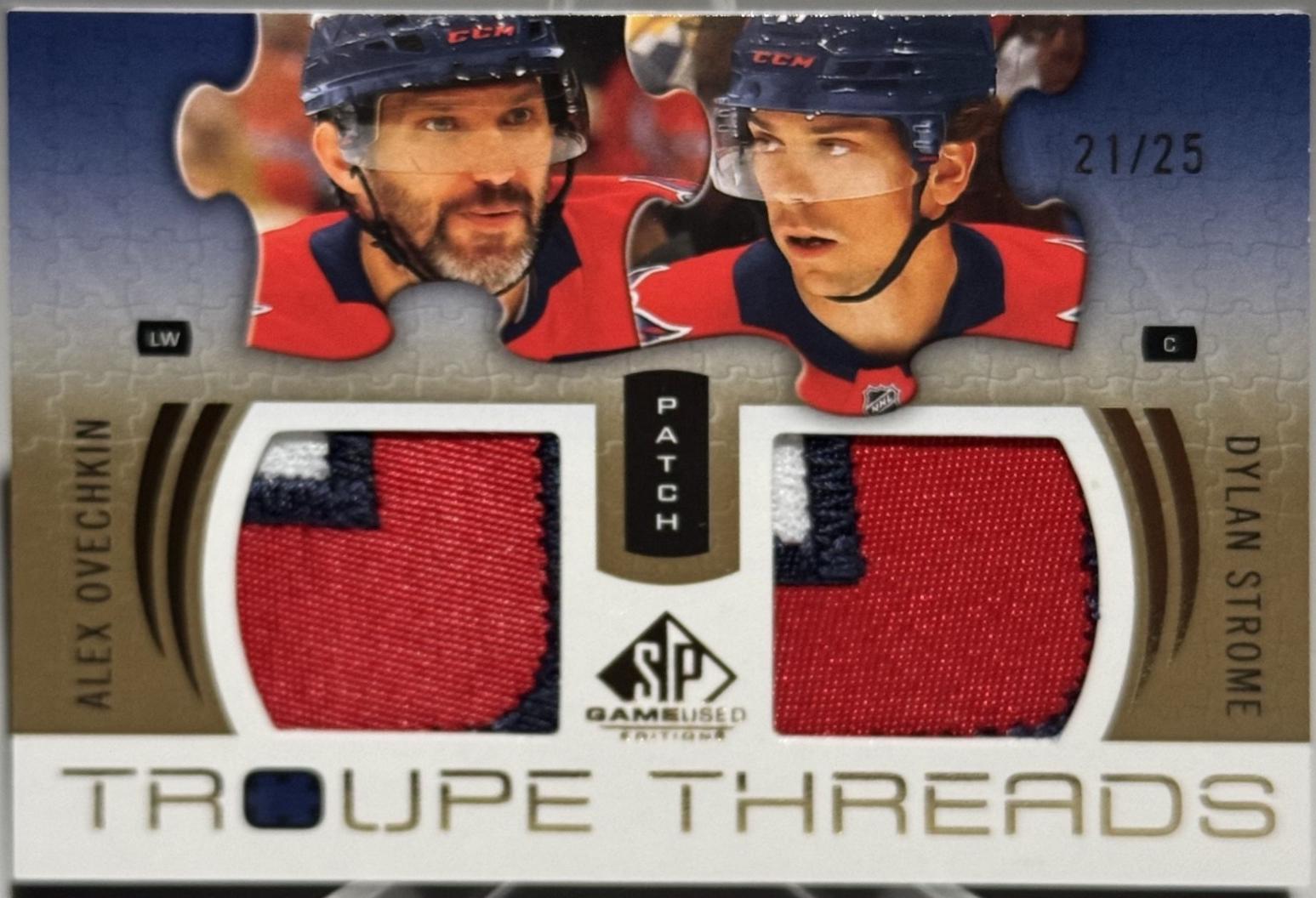 Dylan Strome / Alex Ovechkin [Patch] #TT-SO