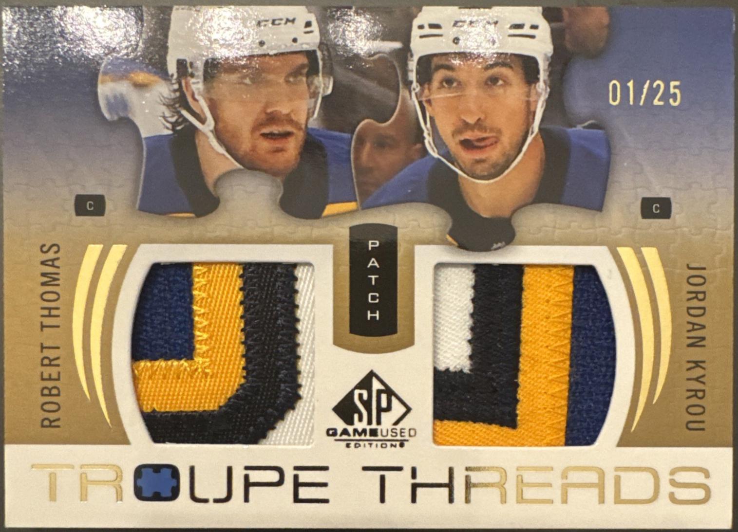 Jordan Kyrou / Robert Thomas [Patch] #TT-KT