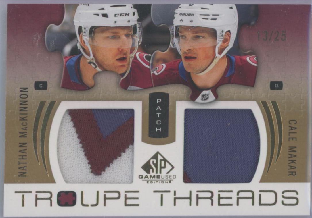 Nathan MacKinnon / Cale Makar [Patch] #TT-MR