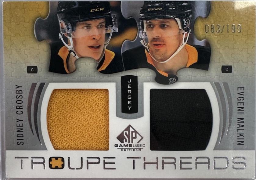 Sidney Crosby / Evgeni Malkin [Patch] #TT-CM