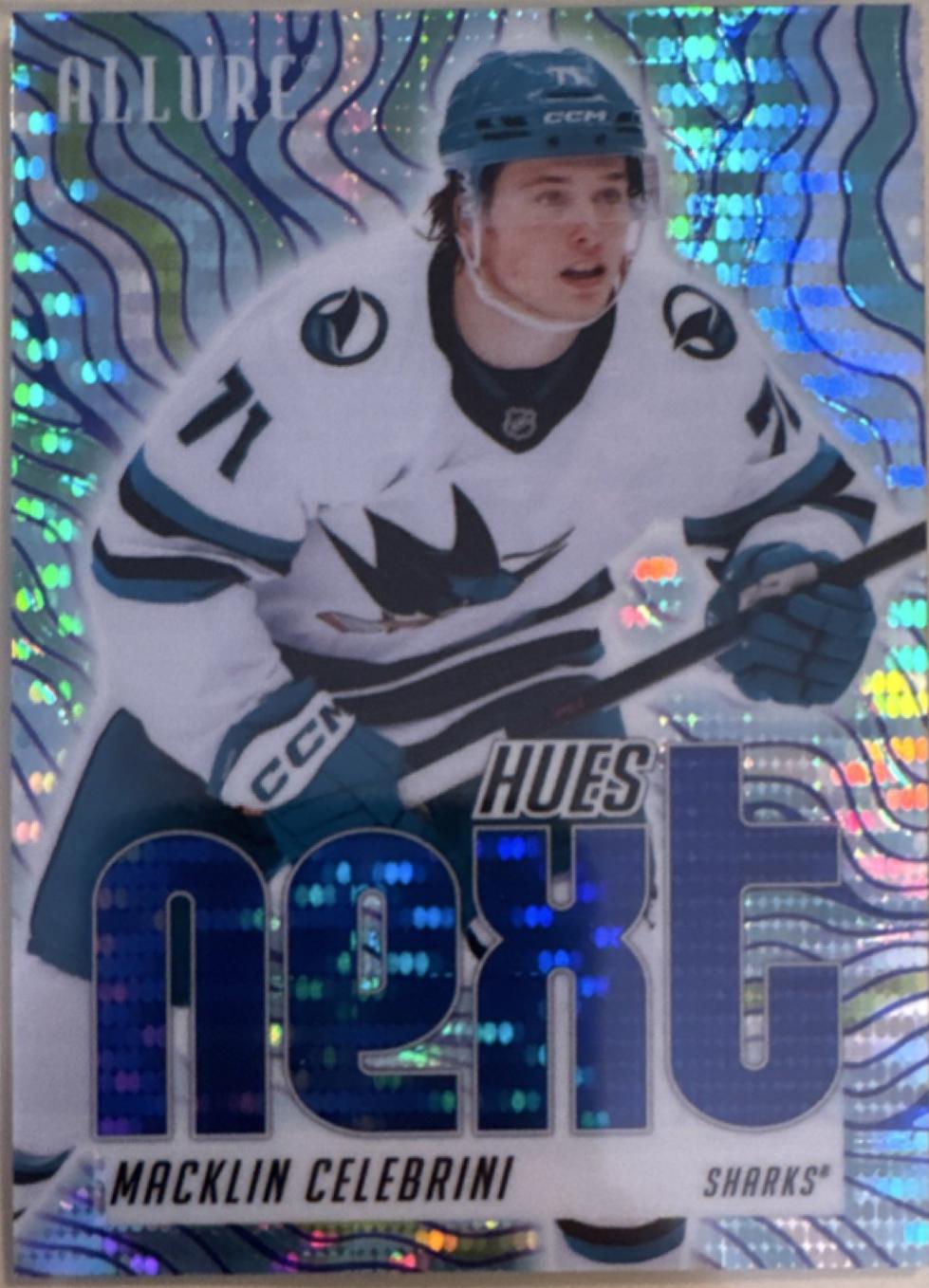 Macklin Celebrini [Blue Spectrum] #HN-12