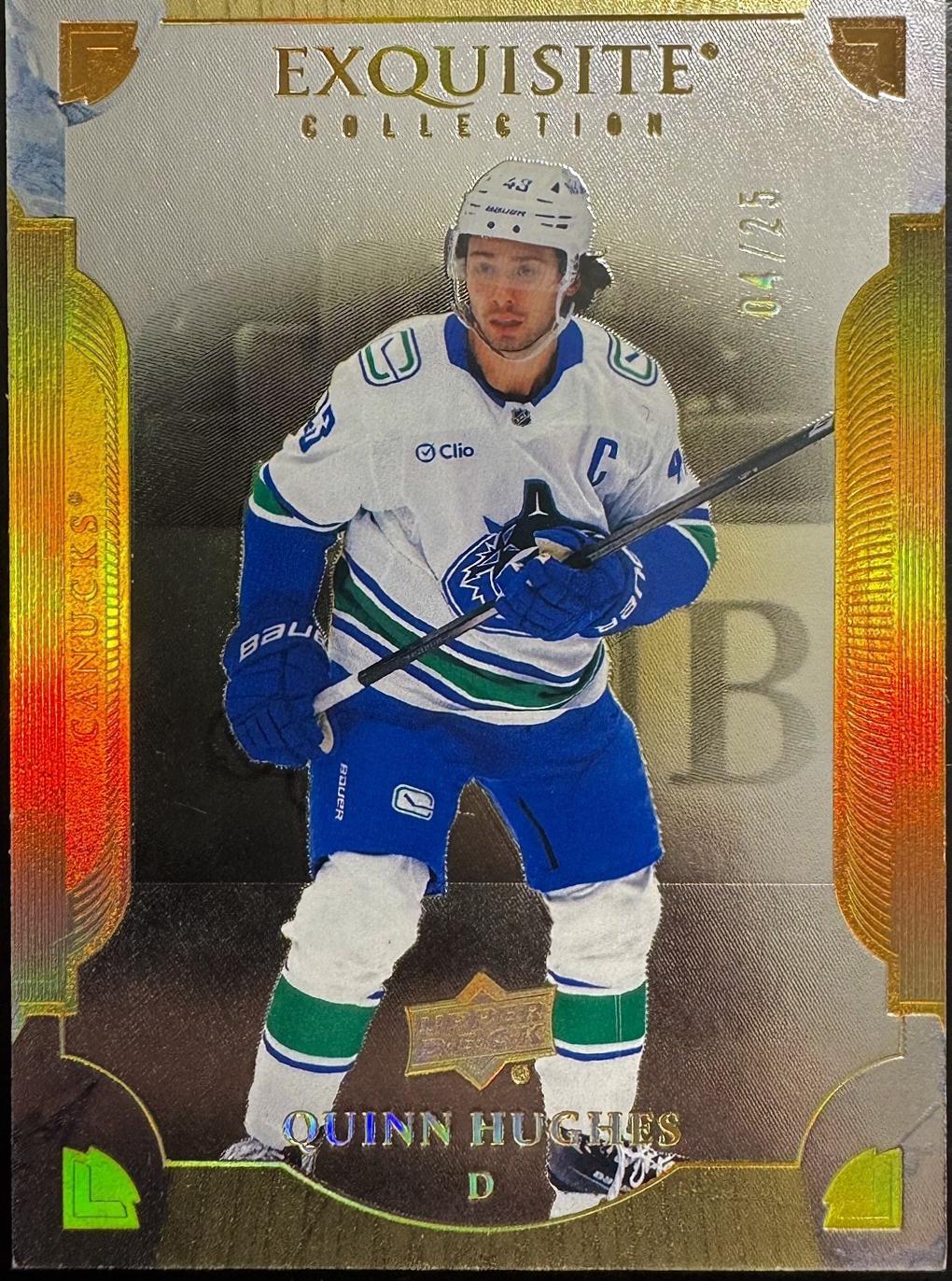 Quinn Hughes [Gold Spectrum] #V-QH