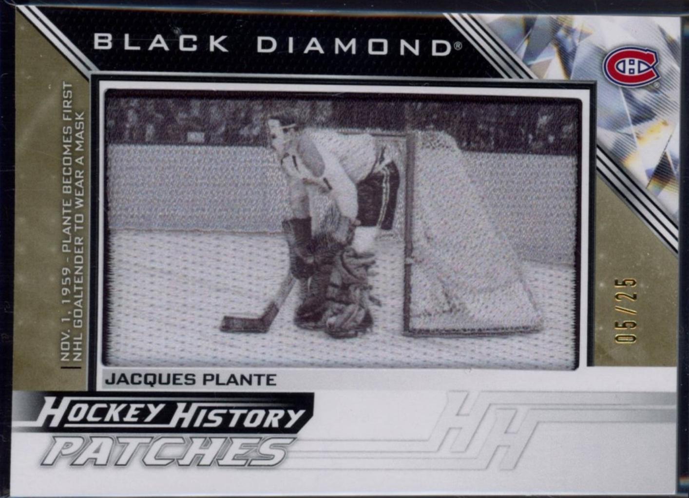 Jacques Plante [Gold] #HHP-JP