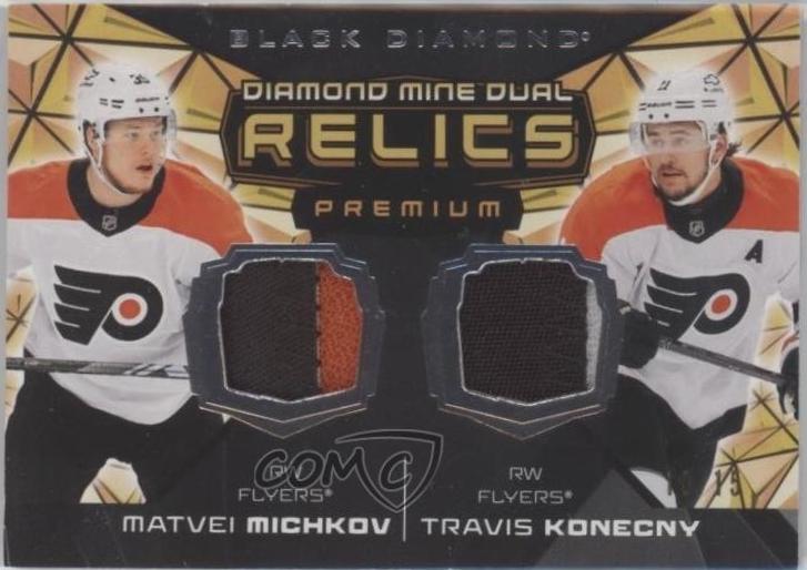 Matvei Michkov/Travis Konecny [Premium Relic] #DMDR-MK